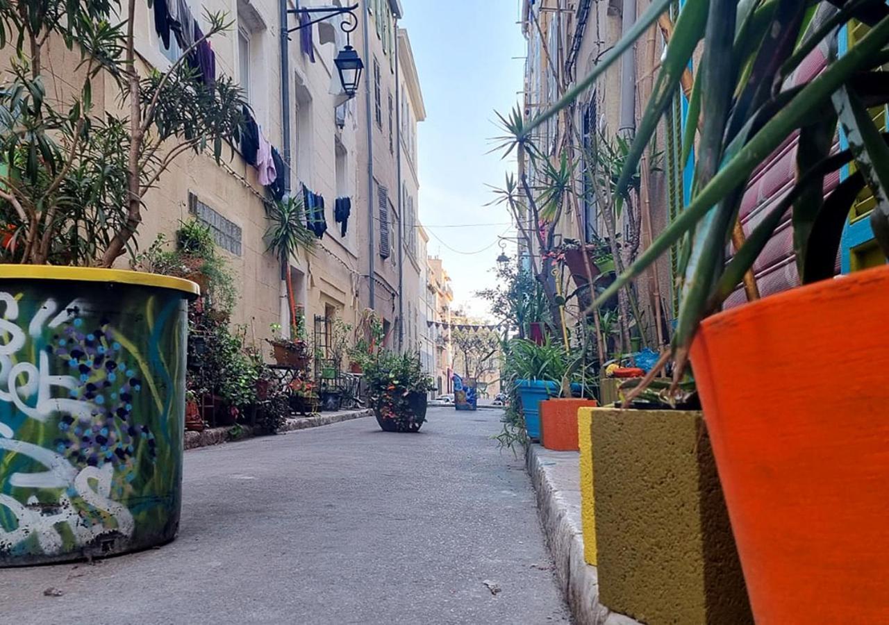 Le Jardin Du Panier Lägenhet Marseille Exteriör bild